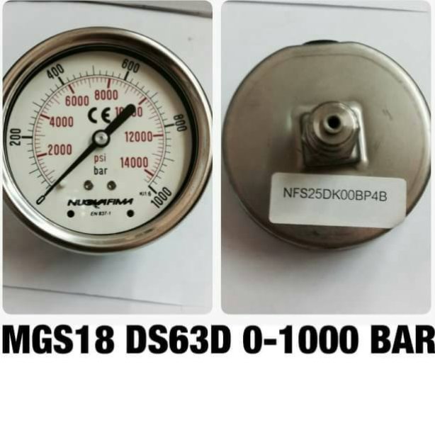 Nuova Fima Pressure Gauge